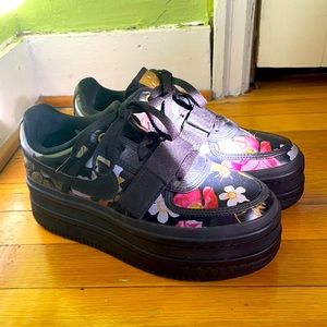 Leather floral platform NIKE VANDAL